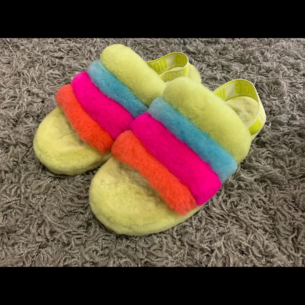 Ugg fluff Yeah slide (sandal) - Picture 3 of 10